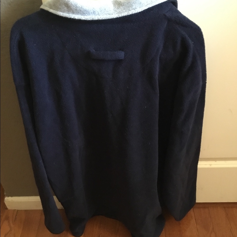 Men’s Navy fleece zip up shirt 👕 - Picture 3 of 3